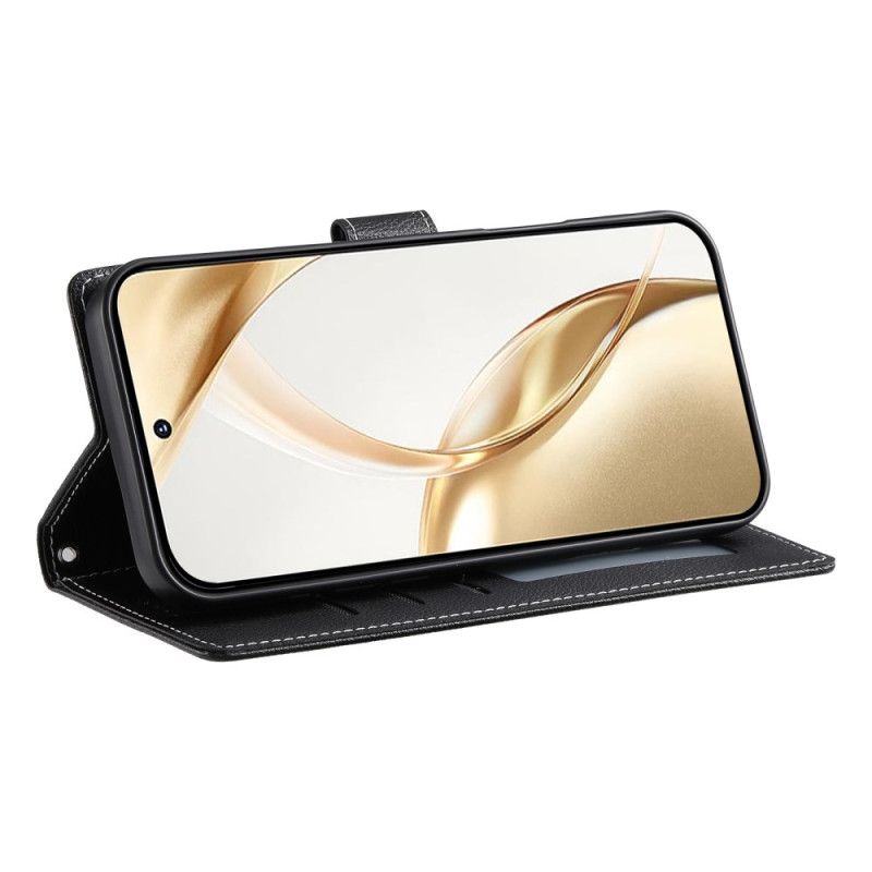 Folio Deksel Samsung Galaxy S26 Litchi-tekstur Beskyttelse Deksel