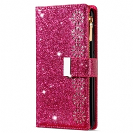 Folio Deksel Samsung Galaxy S26 Paljettlommebok Beskyttelse Deksel