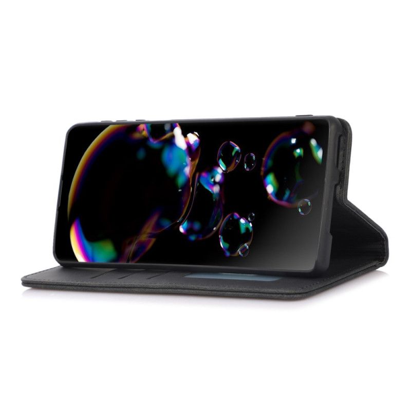 Folio Deksel Samsung Galaxy S26 Semsket Skinneffekt Beskyttelse Deksel