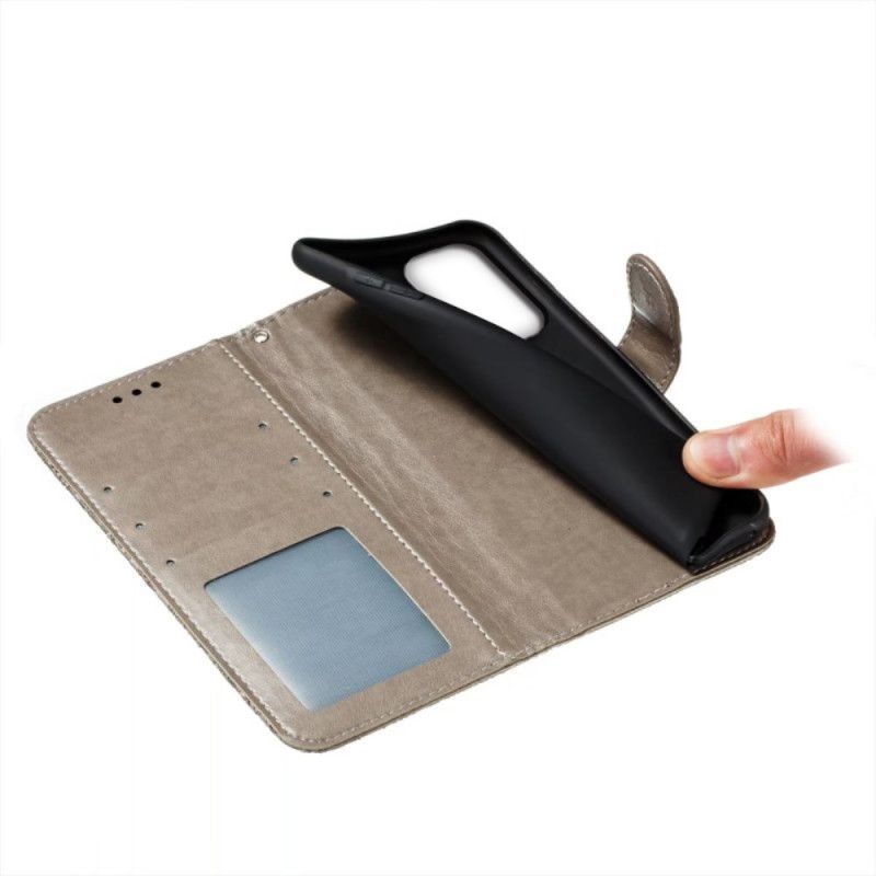 Folio Deksel Til Samsung Galaxy S26 Blomstermønster Med Blonder