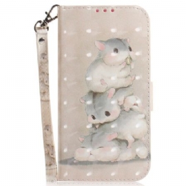 Folio Deksel Til Samsung Galaxy S26 Hamster-snor