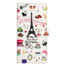 Folio Deksel Til Samsung Galaxy S26 Jeg Elsker Paris