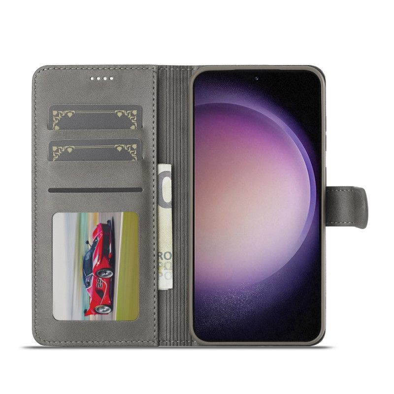 Folio Deksel Til Samsung Galaxy S26 Lærtekstur Lc.imeeke