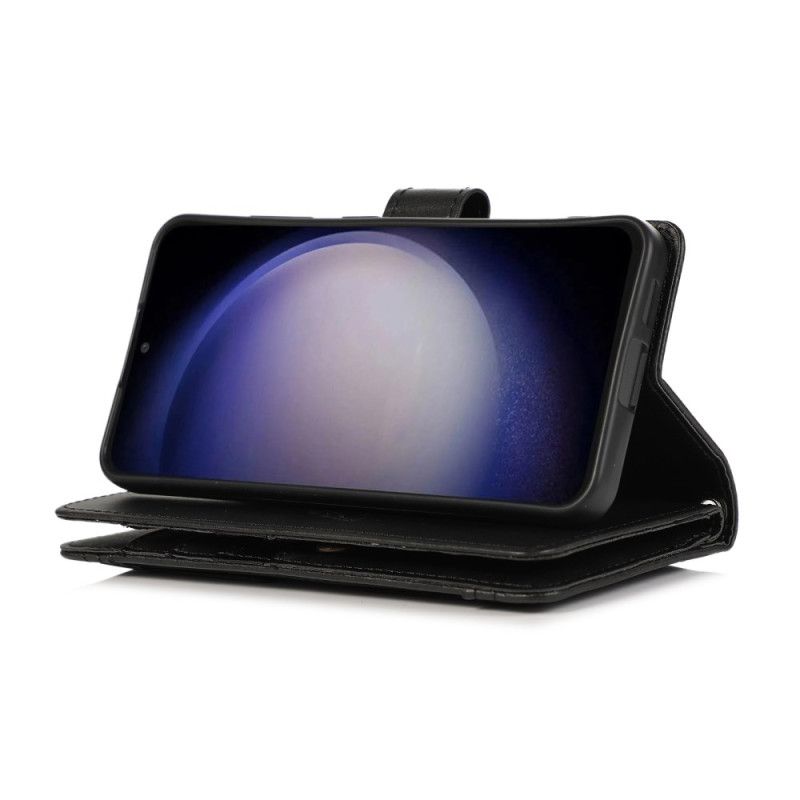 Folio Deksel Til Samsung Galaxy S26 Magnetisk Lommebok Og Snor