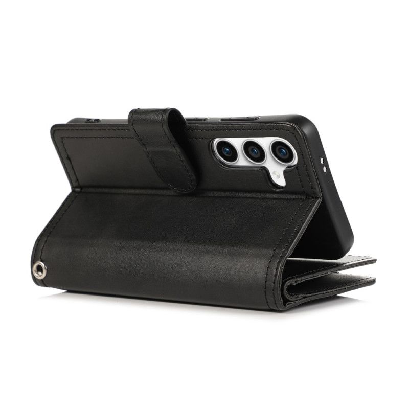 Folio Deksel Til Samsung Galaxy S26 Magnetisk Lommebok Og Snor