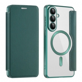 Folio Deksel Til Samsung Galaxy S26 Magnetisk Med Kortholder Og Rfid-beskyttelse