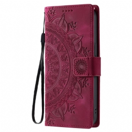 Folio Deksel Til Samsung Galaxy S26 Mandala Semsket Skinneffekt