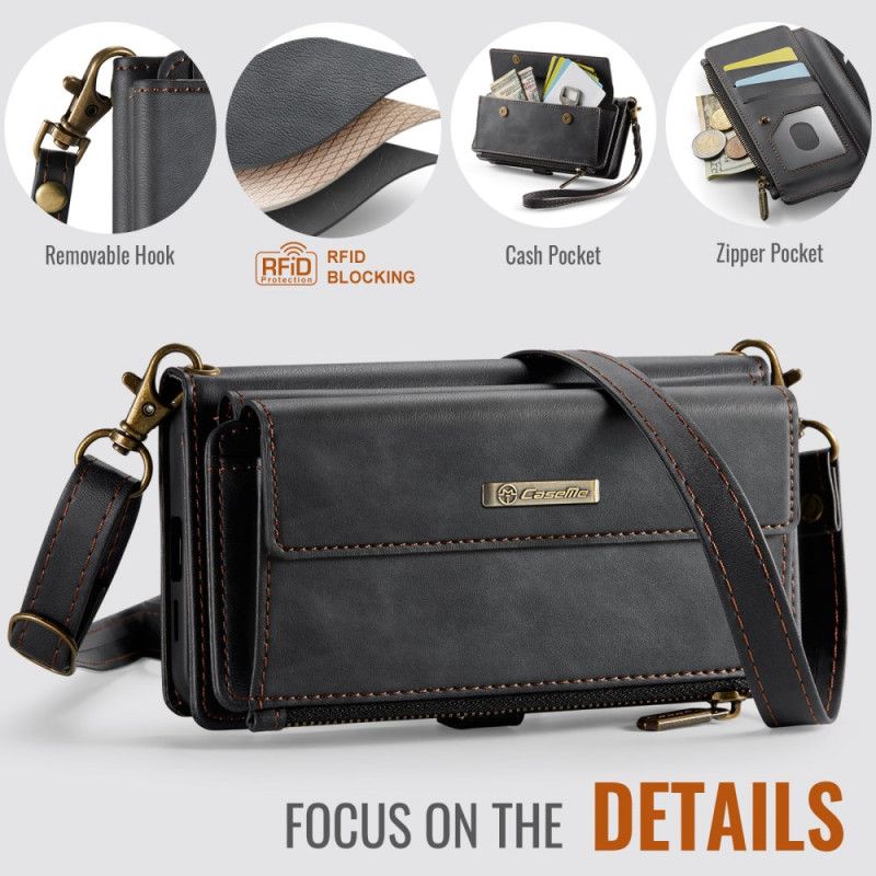 Lærdeksel Folio Deksel Samsung Galaxy S26 Mobildeksel Caseme Lommebok