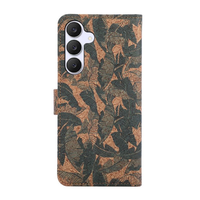 Lærdeksel Folio Deksel Samsung Galaxy S26 Mobildeksel Etnisk Design