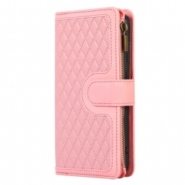 Lærdeksel Folio Deksel Samsung Galaxy S26 Mobildeksel Lommebok Med 9 Kortspor