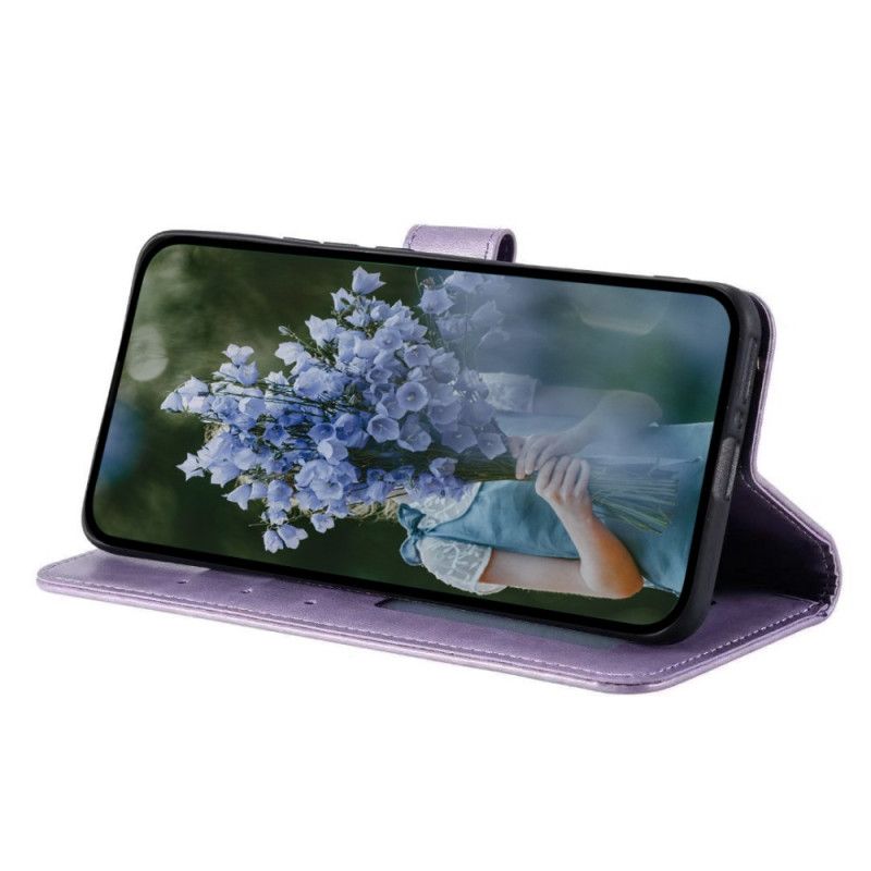 Lærdeksel Folio Deksel Samsung Galaxy S26 Mobildeksel Solmandala