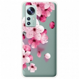 Deksel Til Xiaomi 12 / 12X Små Rosa Blomster