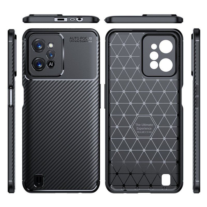 Deksel Til Realme C31 Karbonfiberslange