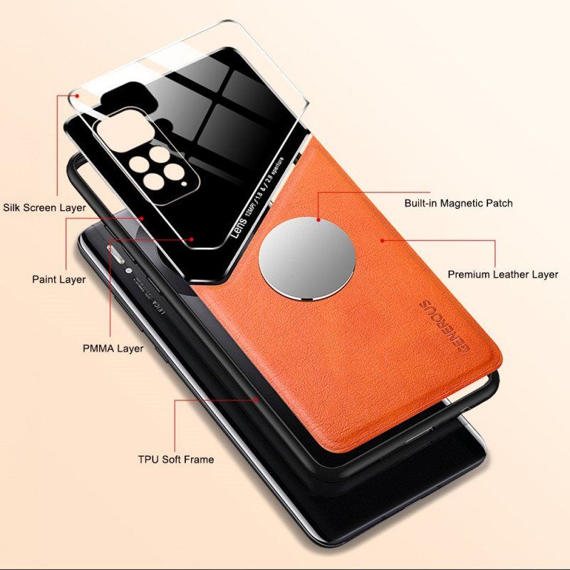 Deksel Til Xiaomi Redmi Note 11 / 11S Magnetisk Skinneffekt