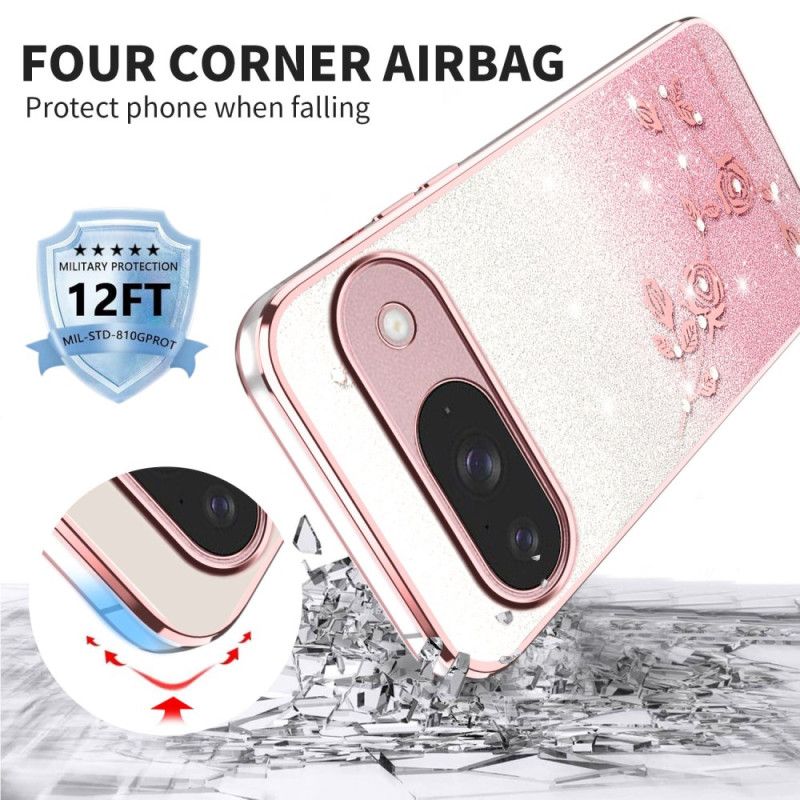 Deksel Google Pixel 10 / 10 Pro Kadem Rhinestones