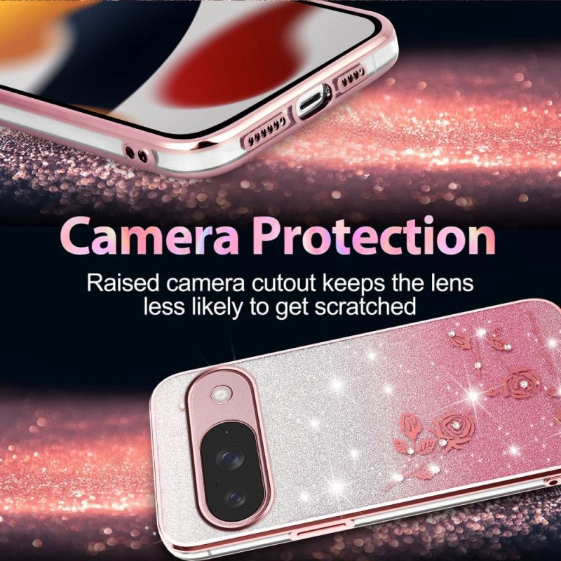 Deksel Google Pixel 10 / 10 Pro Kadem Rhinestones