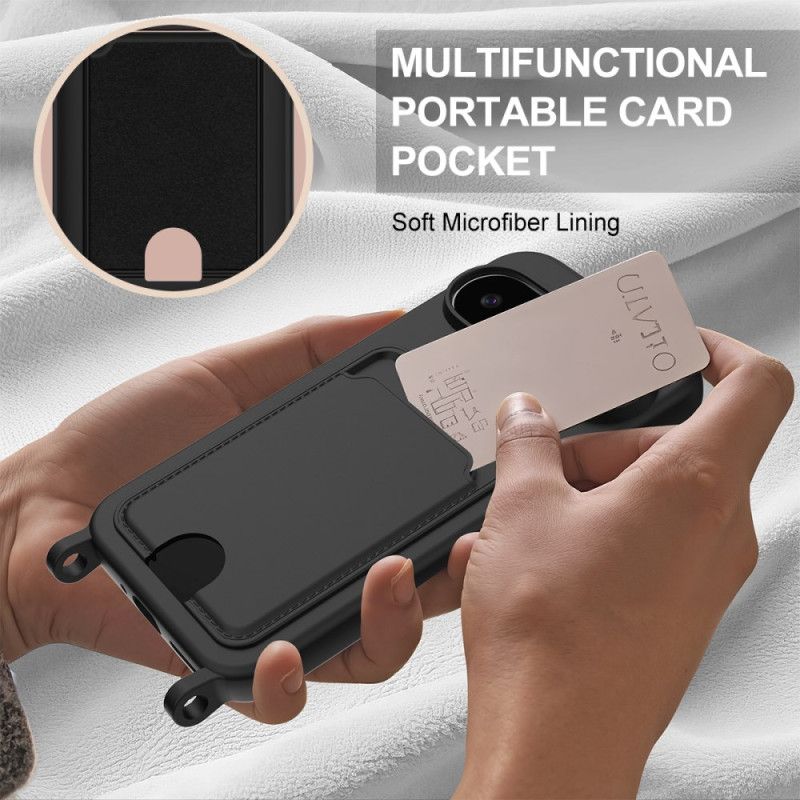 Deksel Google Pixel 10 / 10 Pro Kortholder Med Snor