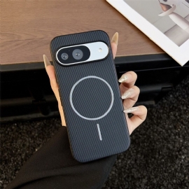 Deksel Google Pixel 10 / 10 Pro Magsafe-kompatibel Karbonfibertekstur Beskyttelse Deksel