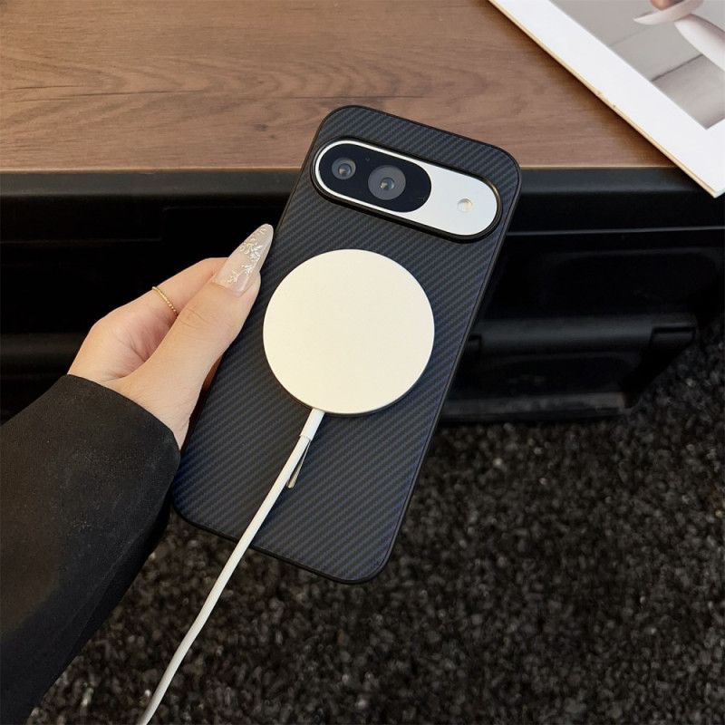 Deksel Google Pixel 10 / 10 Pro Magsafe-kompatibel Karbonfibertekstur Beskyttelse Deksel