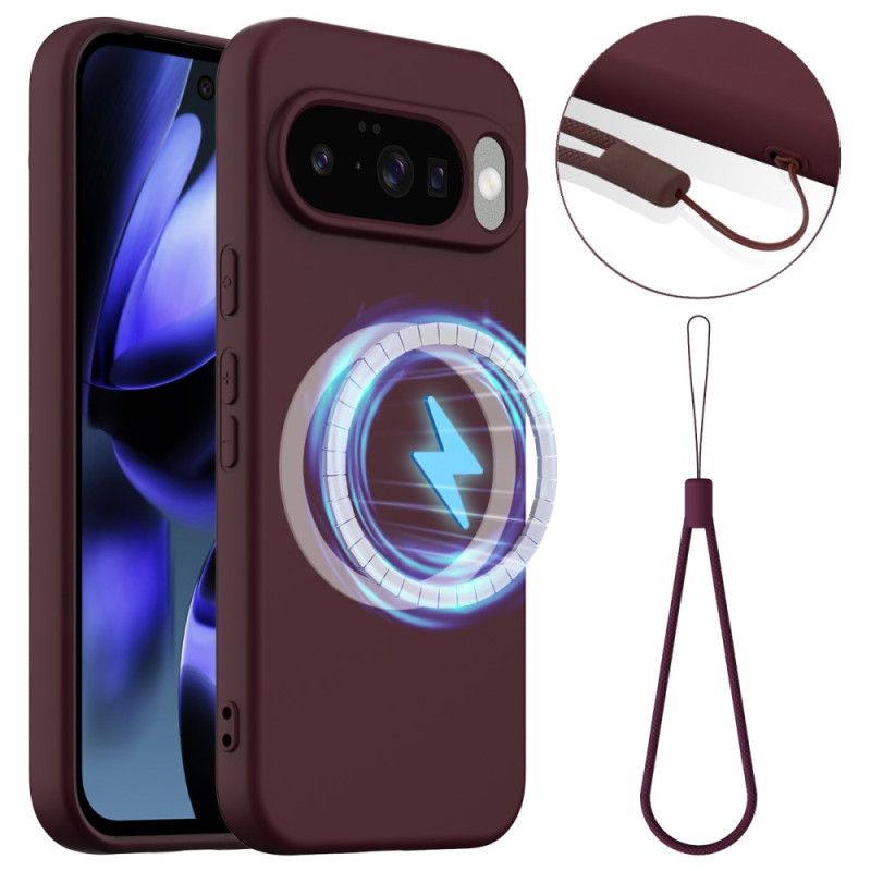 Deksel Google Pixel 10 / 10 Pro Magsafe-kompatibel Silikonsnor