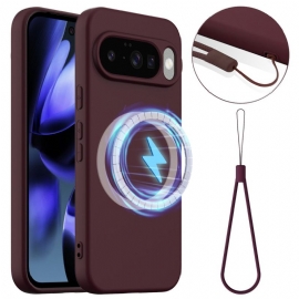 Deksel Google Pixel 10 / 10 Pro Magsafe-kompatibel Silikonsnor