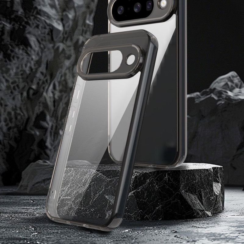 Deksel Google Pixel 10 / 10 Pro Mobildeksel Gjennomsiktig Med Metallkant