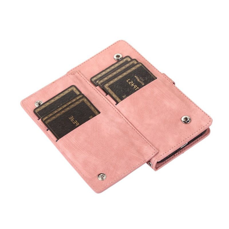 Folio Deksel Google Pixel 10 / 10 Pro / 9 / Lommebok I Semsket Skinn Med Pro-effekt Beskyttelse Deksel