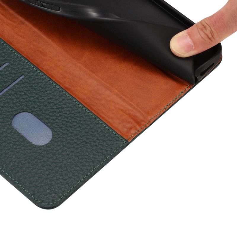 Folio Deksel Google Pixel 10 / 10 Pro Ekte Skinn