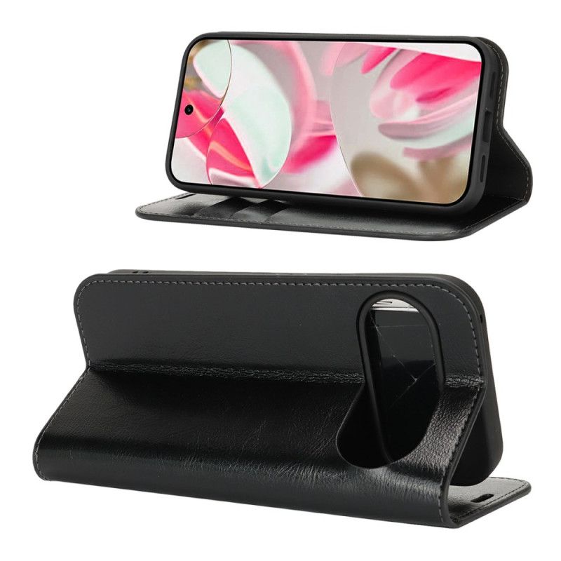 Folio Deksel Google Pixel 10 / 10 Pro Lær Beskyttelse Deksel