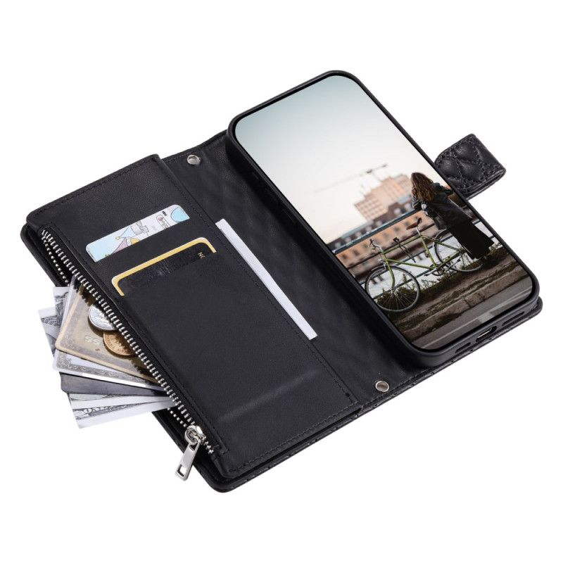 Folio Deksel Google Pixel 10 / 10 Pro Vattert Med Glidelåslomme Beskyttelse Deksel