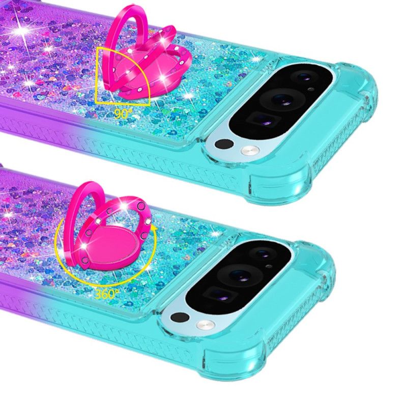 Google Pixel 10 / 10 Pro Glitter Gradient Med Ringholder