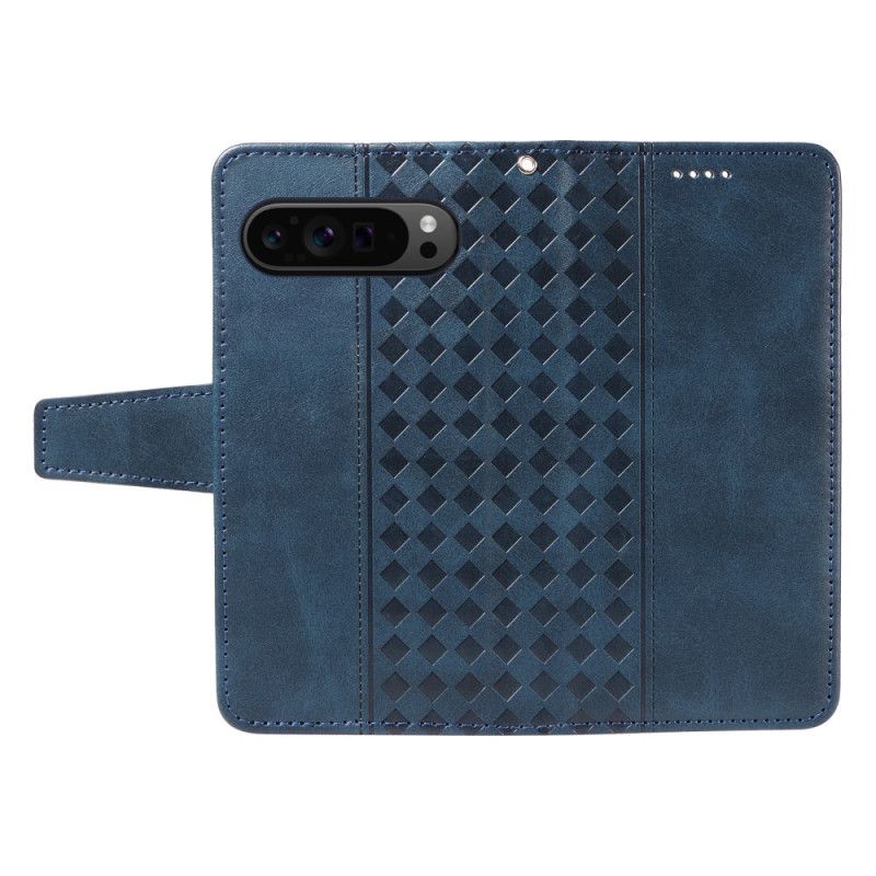 Lærdeksel Folio Deksel Google Pixel 10 / 10 Pro Diamantkant