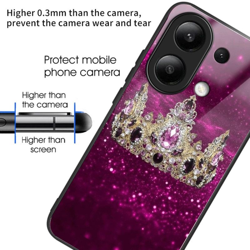 Deksel Xiaomi Redmi Note 13 4g Herdet Glasskrone
