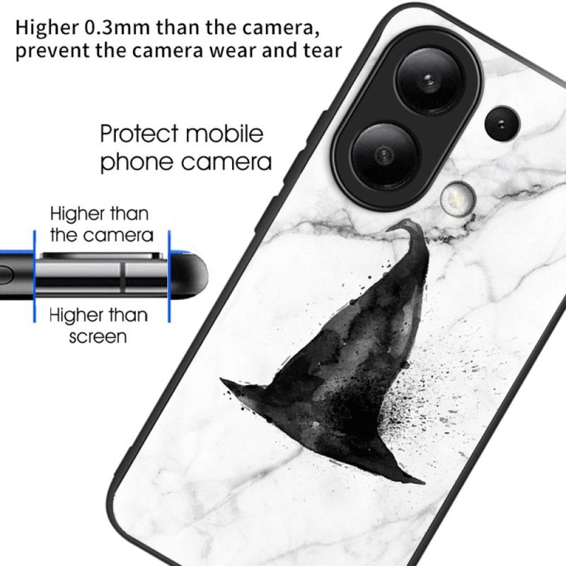 Deksel Xiaomi Redmi Note 13 4g Mobildeksel Lue I Herdet Glass