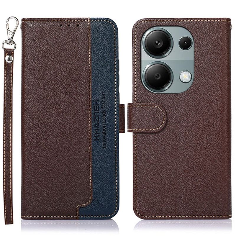 Folio Deksel Xiaomi Redmi Note 13 4g Biclore Rfid-blokkering Khazneh