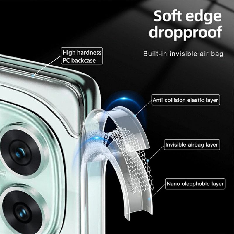 Deksel Xiaomi Redmi Note 14 Pro 5g Gjennomsiktig Hybrid Beskyttelse Deksel