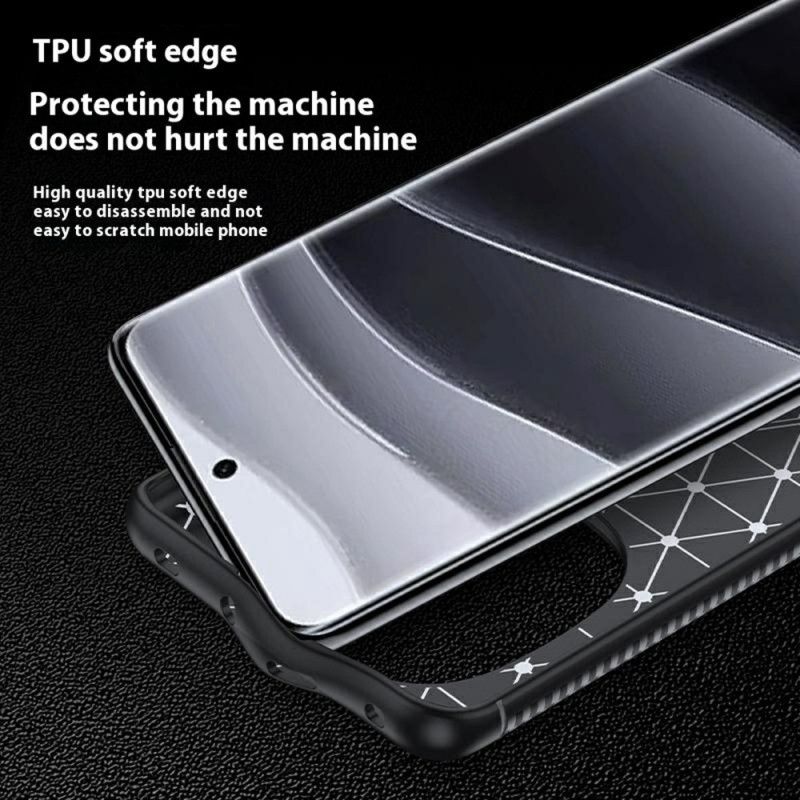 Deksel Xiaomi Redmi Note 14 Pro 5g Klassisk Karbonfiber