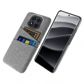 Deksel Xiaomi Redmi Note 14 Pro 5g Kortholder I Stoff