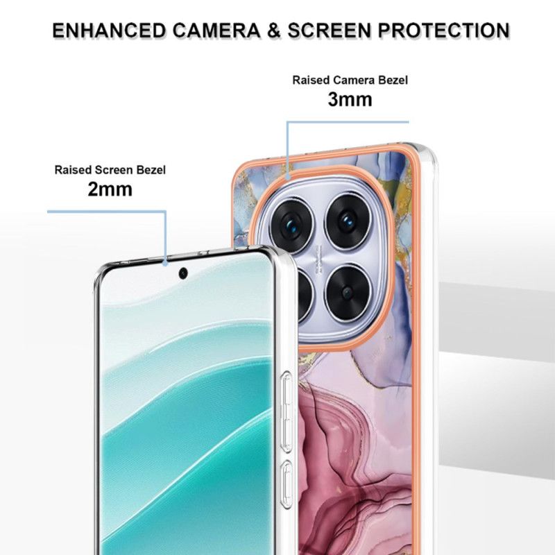 Deksel Xiaomi Redmi Note 14 Pro 5g Marmorstil