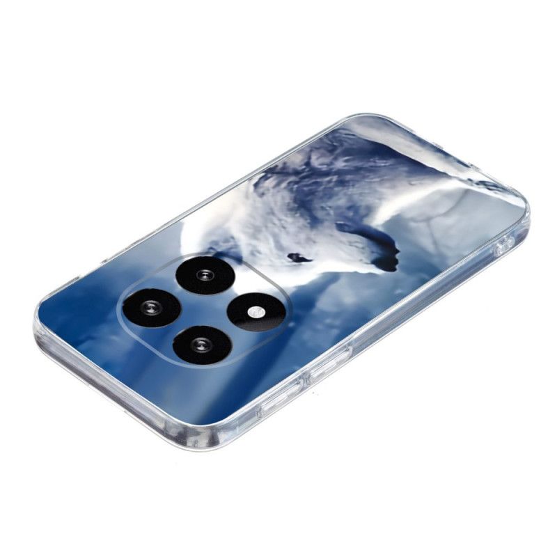 Deksel Xiaomi Redmi Note 14 Pro 5g Mobildeksel Hvit Ulv