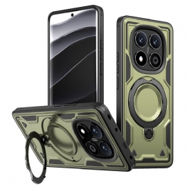 Deksel Xiaomi Redmi Note 14 Pro 5g Mobildeksel Roterende Stativ Og Magsafe-kompatibilitet