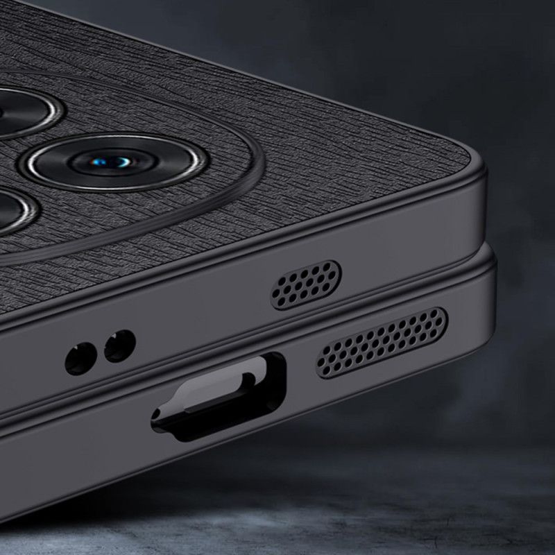 Deksel Xiaomi Redmi Note 14 Pro 5g Teksturert Kunstskinn