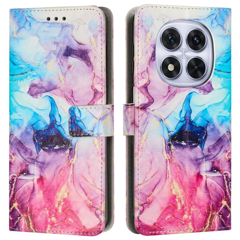 Folio Deksel Til Xiaomi Redmi Note 14 Pro 5g Marmor