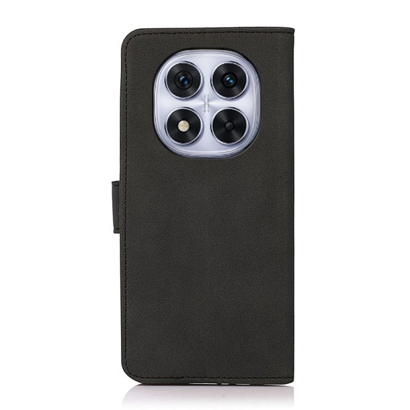 Folio Deksel Xiaomi Redmi Note 14 Pro 5g Abeel Semsket Skinneffekt Beskyttelse Deksel