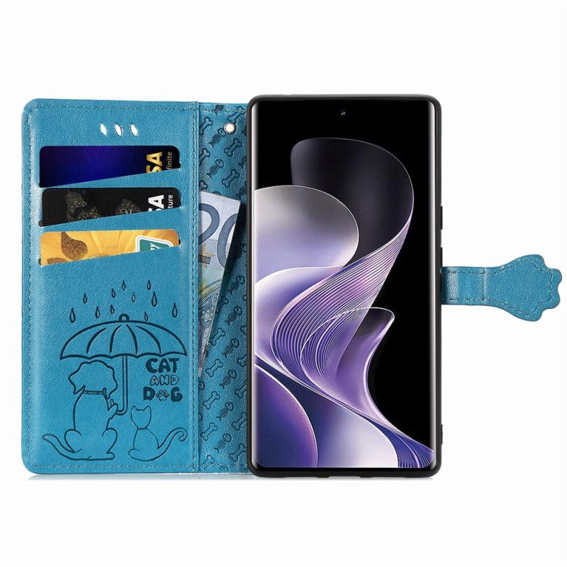 Folio Deksel Xiaomi Redmi Note 14 Pro 5g Animert Dyr