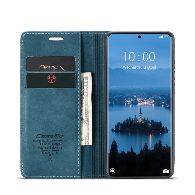 Folio Deksel Xiaomi Redmi Note 14 Pro 5g Caseme Semsket Skinneffekt