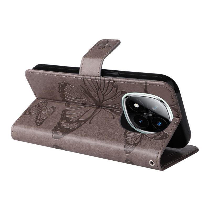 Folio Deksel Xiaomi Redmi Note 14 Pro 5g Kjempesommerfugler