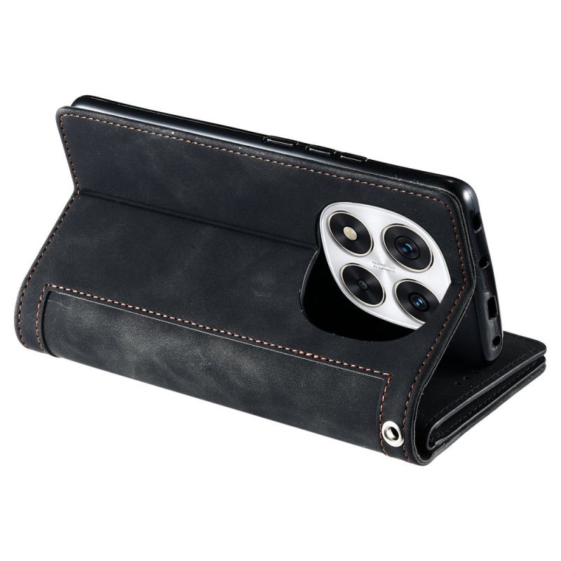 Folio Deksel Xiaomi Redmi Note 14 Pro 5g Kortholder Beskyttelse Deksel