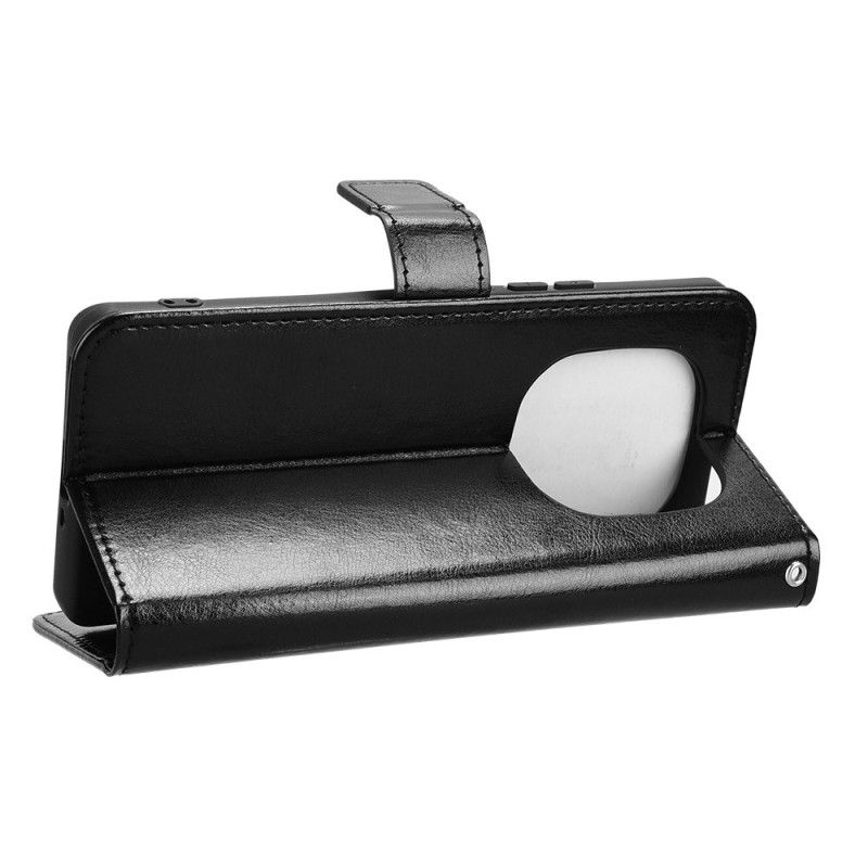 Folio Deksel Xiaomi Redmi Note 14 Pro 5g Prangende Kunstskinn Beskyttelse Deksel