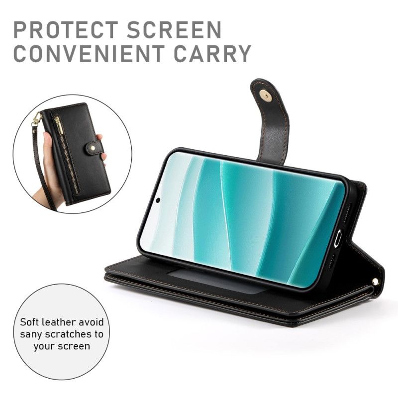 Folio Deksel Xiaomi Redmi Note 14 Pro 5g Premium Lommebok